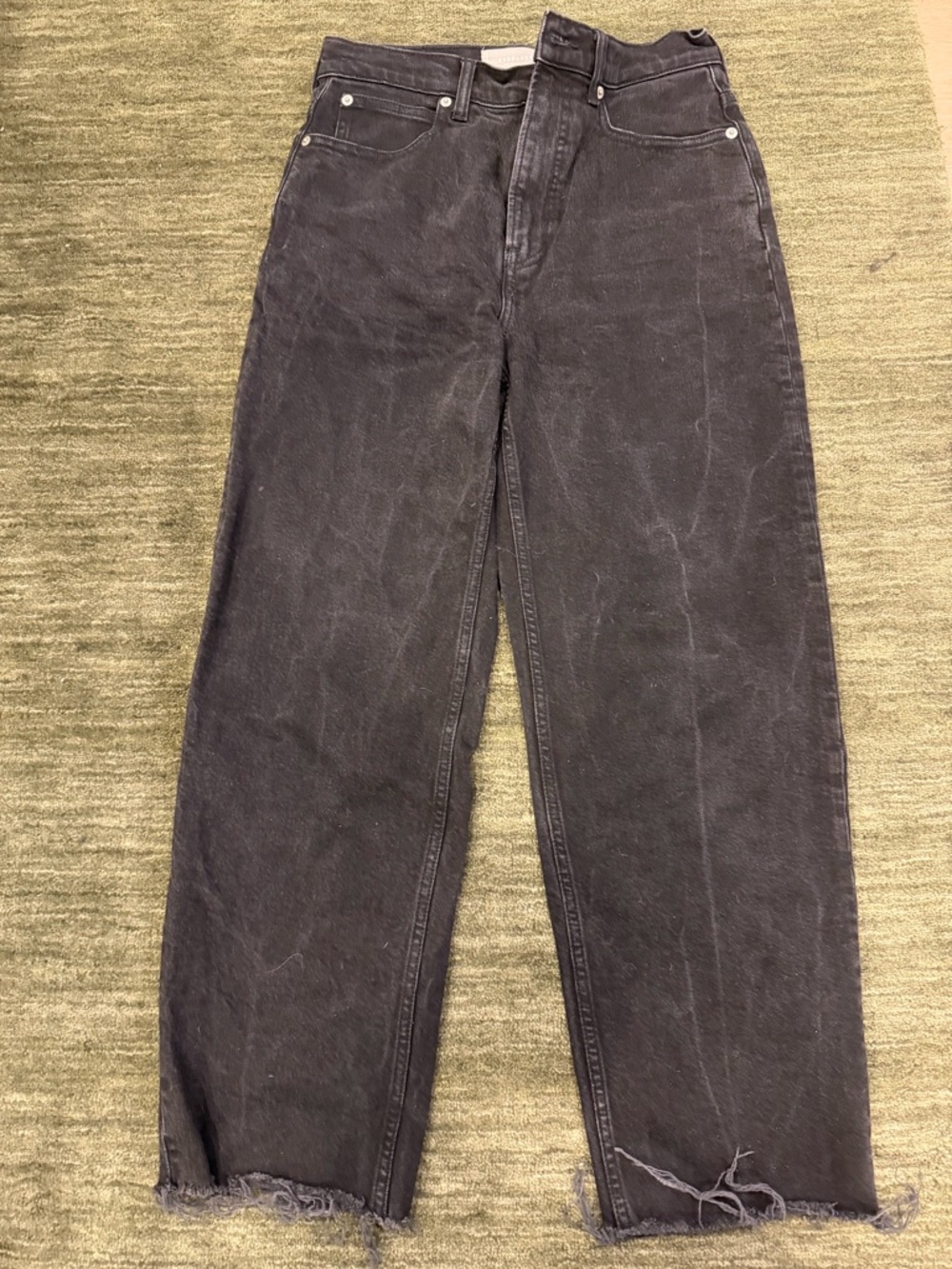 Everlane wide leg Black Denim jeans